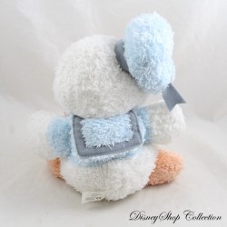 Donald DISNEY STORE Shaggy pastel blue white orange curly baby plush 26 cm