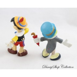 Jiminy Cricket and Pinocchio DISNEY Pinocchio Walking Walking pvc Figure Set 7 cm