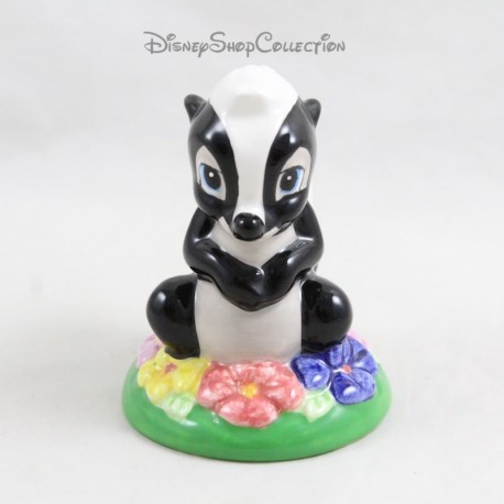 Figurina di fiori di puzzola in ceramica DISNEY Bambi