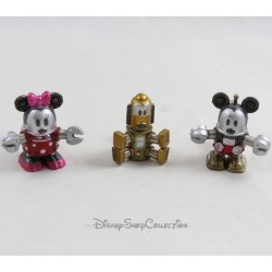 Set de 3 figuras de robots NECA Disney Mickey, Minnie y Pluto