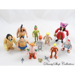 Peter Pan DISNEY Famosa set di 10 figurine snodate in plastica 9 cm