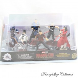 DISNEY STORE Marvel Playset 6 Figuras de PVC Juego de Figuras Shang-Chi NUEVO