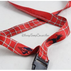 Marvel Spiderman Avengers Super Hero Abzeichenhalter Rotes Halsband Pin Lanyard