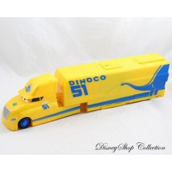 Camion transporteur transformable Cruz Ramirez DISNEY PIXAR Cars 3 Dinoco 51 jaune  35 cm