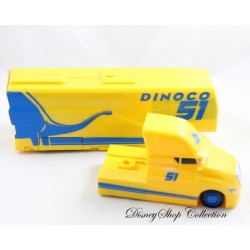 Camion transporteur transformable Cruz Ramirez DISNEY PIXAR Cars 3 Dinoco 51 jaune  35 cm