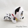 Peluche mini chien dalmatien DISNEYLAND PARIS Naïf Les 101 Dalmatiens Disney noir et blanc 17 cm