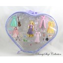 Rapunzel DISNEYLAND Suitcase Figurine 6 Disney Playset Outfits