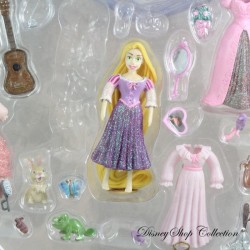 Rapunzel DISNEYLAND Suitcase Figurine 6 Disney Playset Outfits