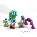 DISNEY STORE Academy Monsters Figurites set de 6 figuras de juego de Monsters and Company