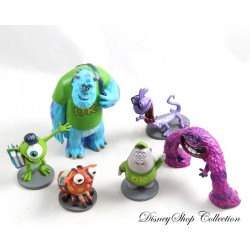 DISNEY STORE Academy Monsters Figuren Set mit 6 Monster und Company Spielset Figuren