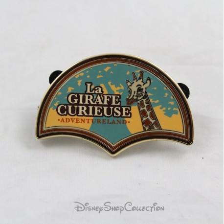 Pin's La girafe curieuse DISNEYLAND PARIS Adventureland