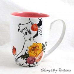 Mug fée Clochette DISNEYLAND PARIS Peter Pan Festival du printemps fleurs papillon céramique11 cm