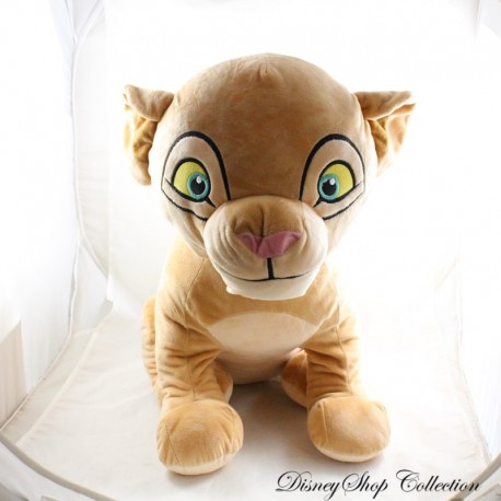 Large plush Nala DISNEY PTS SRL The Lion King beige seated lioness 44 cm