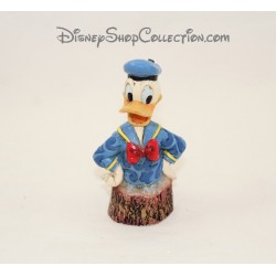 Figurine buste Donald DISNEY TRADITIONS Wood Carved Collection 11 cm