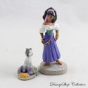 Lot de 2 figurines Le Bossu de Notre Dame DISNEY Esmeralda et Djali pvc