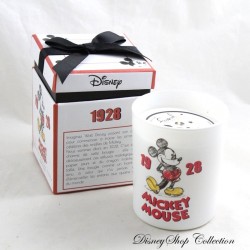 Mickey DISNEY Francal 1928 pflanzliche Duftkerzenbox, hergestellt in Frankreich, 9 cm