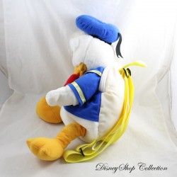 Donald DISNEY Jemini Donald vintage blue red bow plush backpack 50 cm