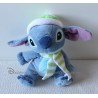 Peluche Stitch DISNEY STORE bonnet vert écharpe Lilo et Stitch 15 cm