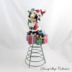 DISNEY Mickey Tree Topper Regalos de Navidad de Papá Noel Resina 30 cm Cresta de Árbol