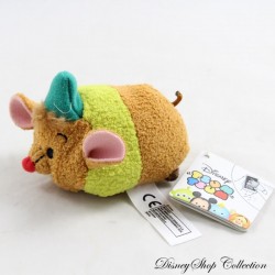 Tsum Tsum Gus Gus Mouse DISNEY NICOTOY Cenicienta Marrón Verde Mini Peluche 9 cm NUEVO