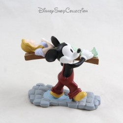 DISNEY Demons & Wonders Costruttori di barche Figura in resina di Topolino