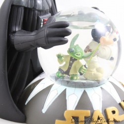 Schneekugel Star Wars DISNEYLAND Goofy Darth Vader Mickey Jedi Stitch Schneekugel 15 cm