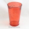 Thick Glass Mickey Mouse DISNEY Red