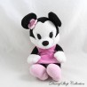 Peluche Minnie DISNEY Gipsy cuties noir rose robe fleur 20 cm