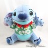 Punto Peluche DISNEY SEGA Hawaiian Camicia Verde Collana Fiore Rosso 27 cm