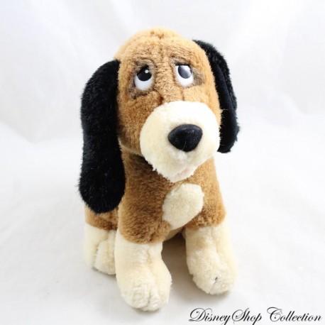 Peluche de perro Rouky WALT DISNEY COMPANY Rox and Rouky Vintage Marrón 23 cm