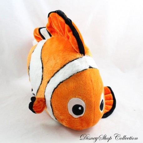 Peluche poisson Nemo DISNEYLAND PARIS Le Monde de Nemo poisson clown 36 cm