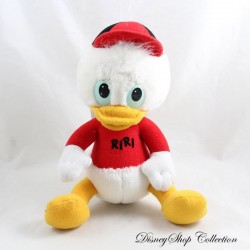 Vintage Paperino Nipote Riri DISNEY T-shirt rossa 25 cm Duck Plush