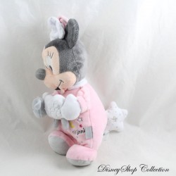 Musical plush Minnie DISNEY BABY pink sheep clouds sheep 27 cm