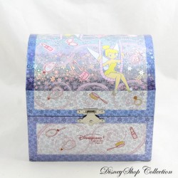 Musical Tinkerbell Jewelry Box DISNEYLAND RESORT PARIS Peter Pan Blue Cosmic Girl 15 cm