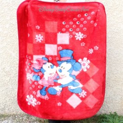 Couvre lit plaid DISNEY Mickey et Minnie