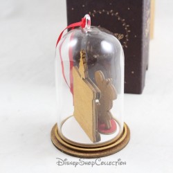 DISNEY Enesco Mickey Glass Bell Bola de Navidad