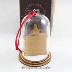 DISNEY Enesco Mickey Glass Bell Bola de Navidad