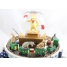 Bola de nieve Winnie the Pooh DISNEY STORE Winnie and Friends Train Toys acción real 24 cm