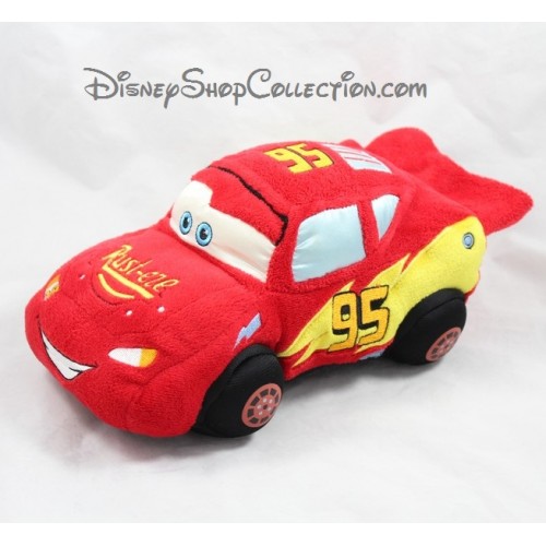 Peluche Voiture Rust-Eze Flash McQueen 42cm- Cars 3 - Licence Disney