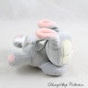 Porte clés lapin Pan Pan DISNEY Snuglets couché yeux dormeur gris 11 cm