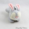 Porte clés lapin Pan Pan DISNEY Snuglets couché yeux dormeur gris 11 cm