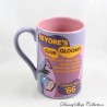 Eeyore Top Becher DISNEY STORE Eeyore Mitgliedschaft Club Gloomy purple 13 cm