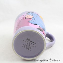 Eeyore top mug DISNEY STORE Eeyore membership Club Gloomy purple 13 cm