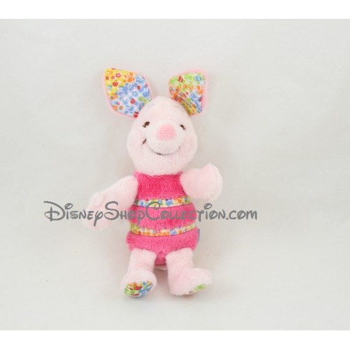 Doudou plat rose Winnie L'ourson Lot's of Love Pooh & friends Walt