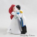 Figura de viento La sirenita DISNEY Ariel y Eric bailando boda pvc 7 cm