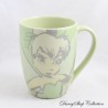 Tinkerbell Tinkerbell Mug Tinkerbell Pudgy Sketch Drawing Pencil Mug Green Mug 11 cm