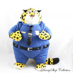 Peluche Benjamin Clawhauser guépard DISNEY STORE Zootopie officier de police 37 cm