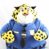 Benjamin Clawhauser cheetah plush DISNEY STORE Zootopia police officer 37 cm