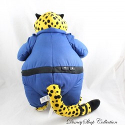 Peluche Benjamin Clawhauser guépard DISNEY STORE Zootopie officier de police 37 cm