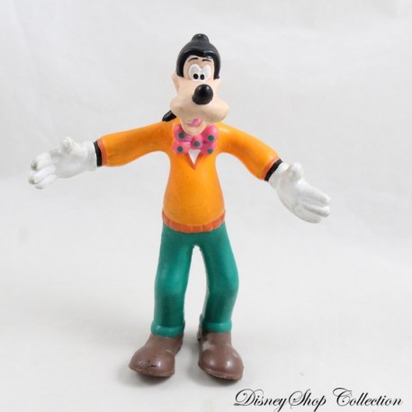 Figura Articulada Vintage Flexible Goofy DISNEY Justoys Mickey's Friend pvc 13 cm